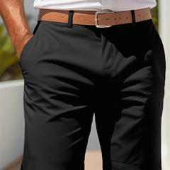 Men's Tailored Shorts | Regular Fit Woven Functional Pockets