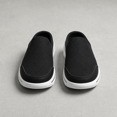 Urbino Mesh Sneaker Slides in Black