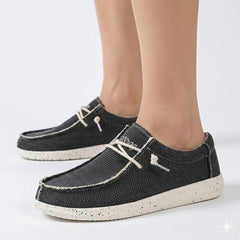 Men's Loafers | Canvas Slip On Lace Cushioned Sole