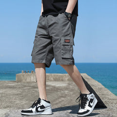 Men's Work Shorts | Cargo Pockets Relaxed Fit Cotton