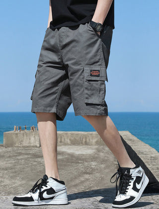 Men's Work Shorts | Cargo Pockets Relaxed Fit Cotton
