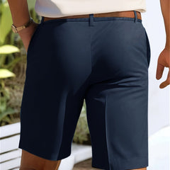 Men's Tailored Shorts | Regular Fit Woven Functional Pockets
