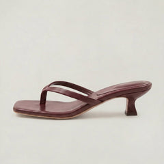 Women's Kitten Heels | Open Toe Strappy Ankle Strap