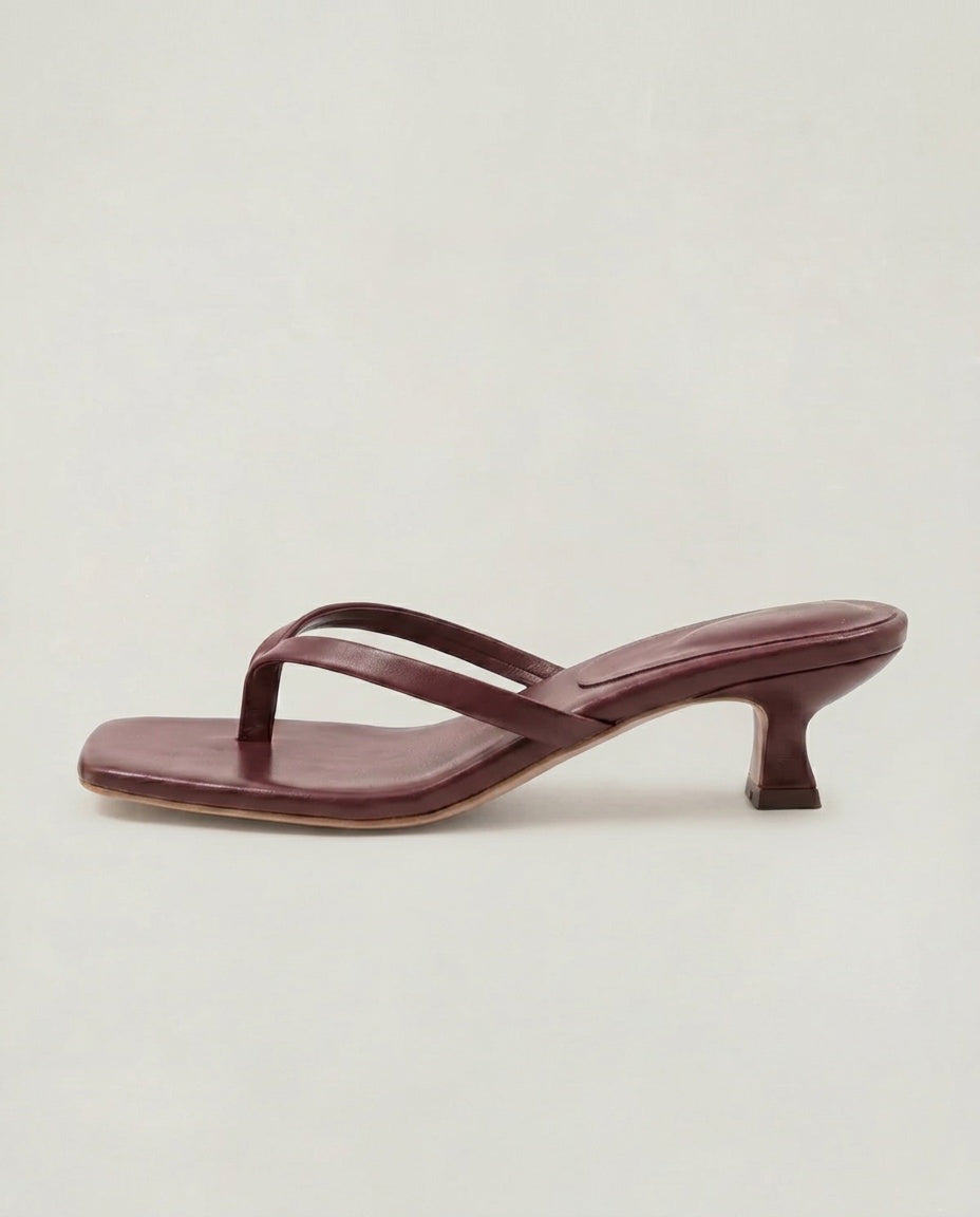 Women's Kitten Heels | Open Toe Strappy Ankle Strap