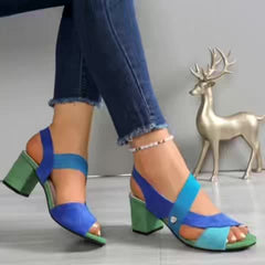Kimberly | Orthopedic Comfort Block Heels – Elegant Supportive Style for Women