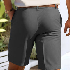 Men's Tailored Shorts | Regular Fit Woven Functional Pockets