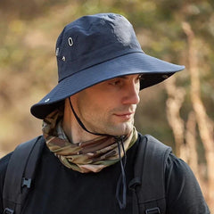 Men's Sun Hat | Wide Brim Breathable Adjustable Strap