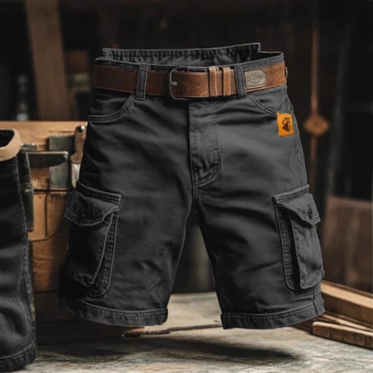 Men's Cargo Shorts | Denim Multiple Pockets Relaxed Fit