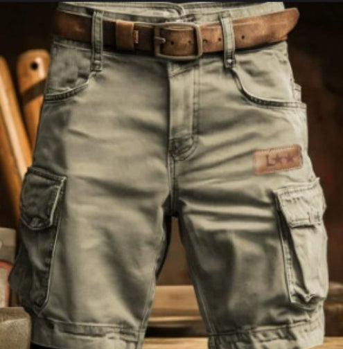 Men's Cargo Shorts | Denim Multiple Pockets Relaxed Fit