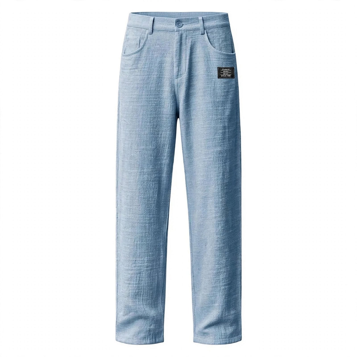Men's Linen Pants | Relaxed Fit Straight Leg Breathable