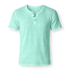 Men's Henley | V-Neck Short Sleeve Knit