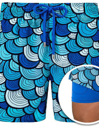 Men's Sport Shorts | Geometric Print Drawstring Quick-Dry