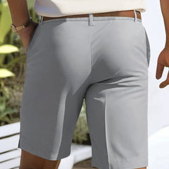 Men's Tailored Shorts | Regular Fit Woven Functional Pockets