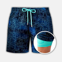 Men's Sport Shorts | Geometric Print Drawstring Quick-Dry