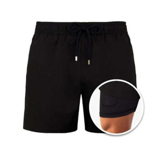 Men's Sport Shorts | Geometric Print Drawstring Quick-Dry
