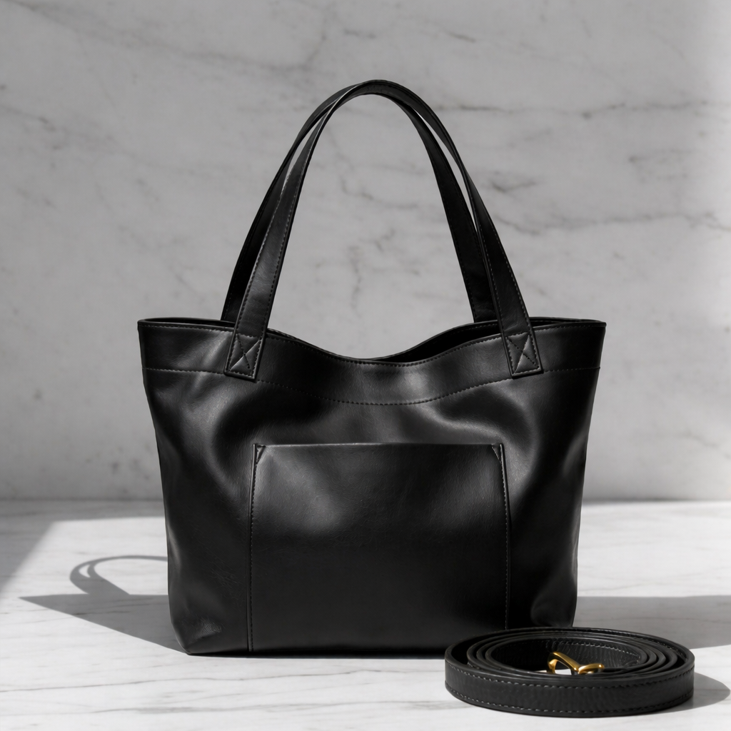 Women's Shoulder Bag | Leather Structured Tote