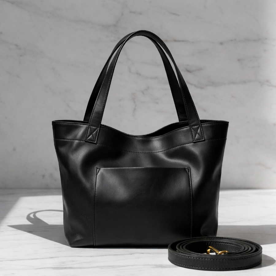 Women's Shoulder Bag | Leather Structured Tote