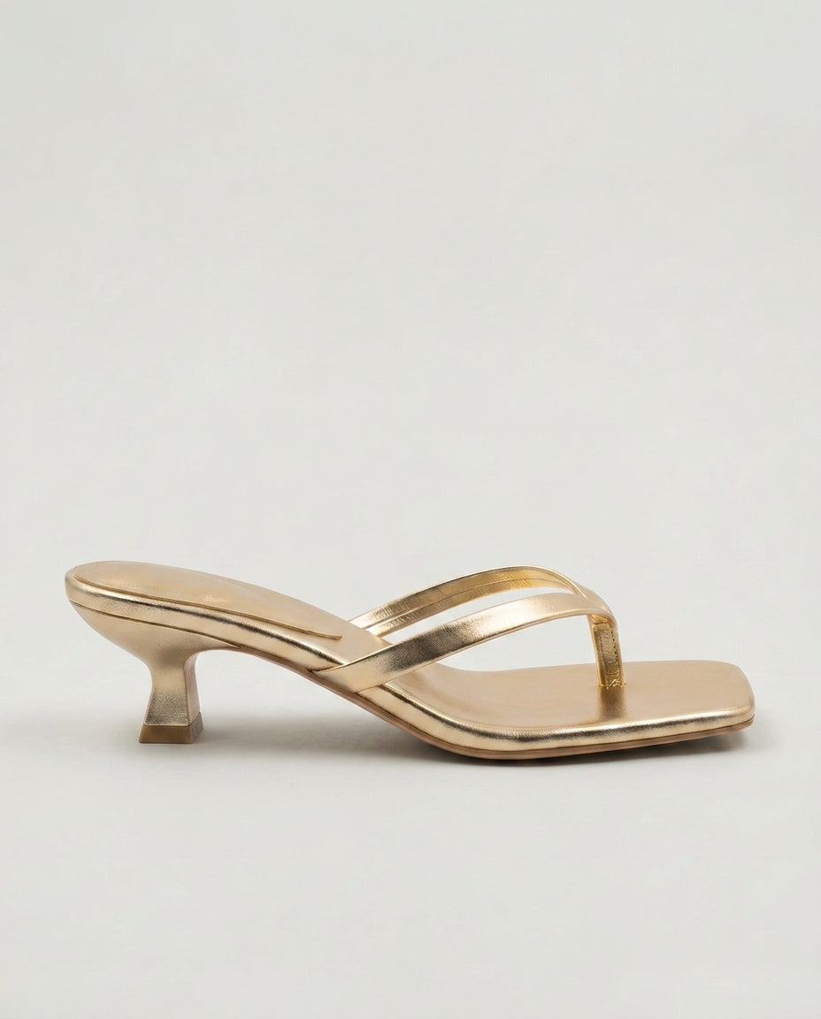 Women's Kitten Heels | Open Toe Strappy Ankle Strap