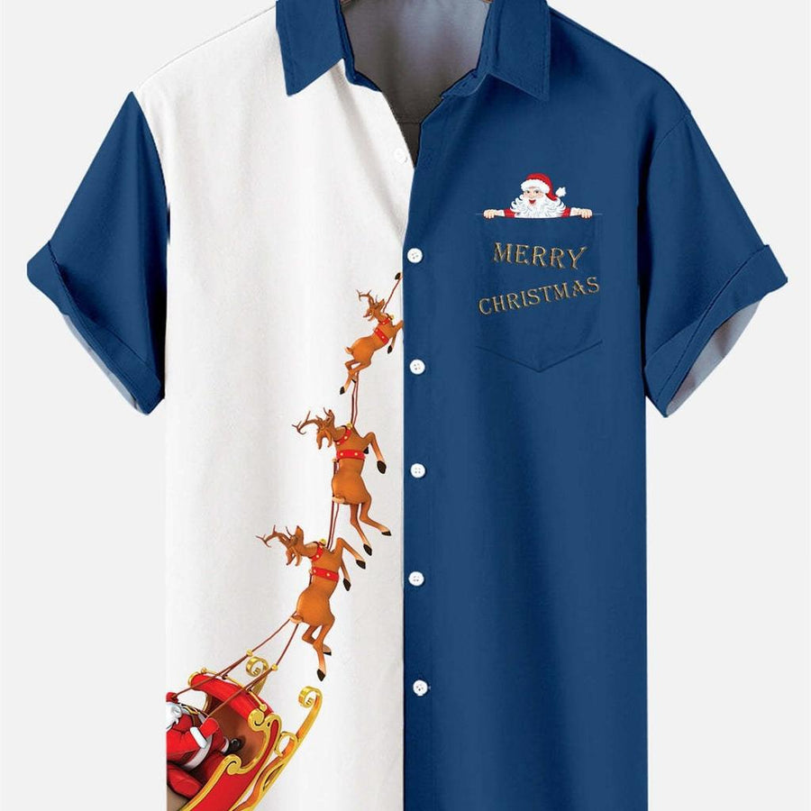 Men's Hawaiian Shirt | Short Sleeve Button Up Print