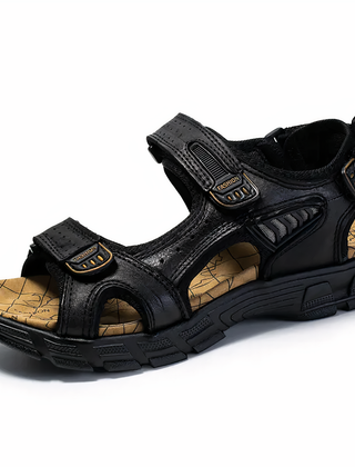 Men's Sandals | Open Toe Adjustable Velcro Leather