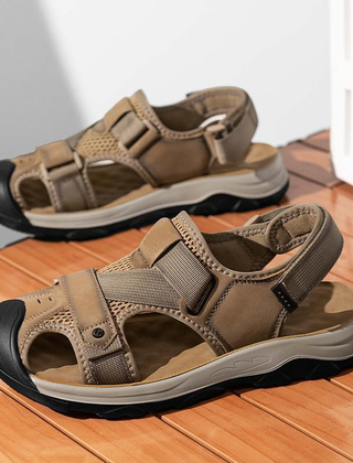 Men's Sandals | Open Toe Adjustable Straps Cushioned