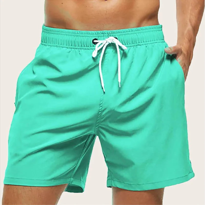Men's Board Shorts | Elastic Waist Drawstring Quick Dry