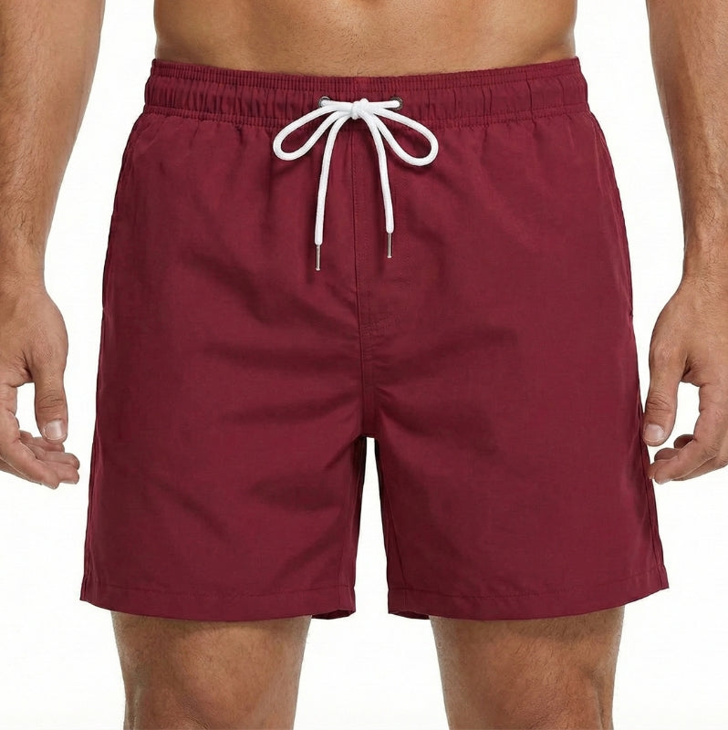 Men's Board Shorts | Elastic Waist Drawstring Quick Dry
