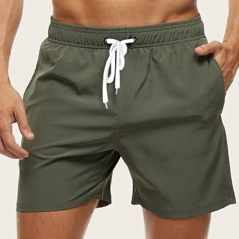 Men's Board Shorts | Elastic Waist Drawstring Quick Dry