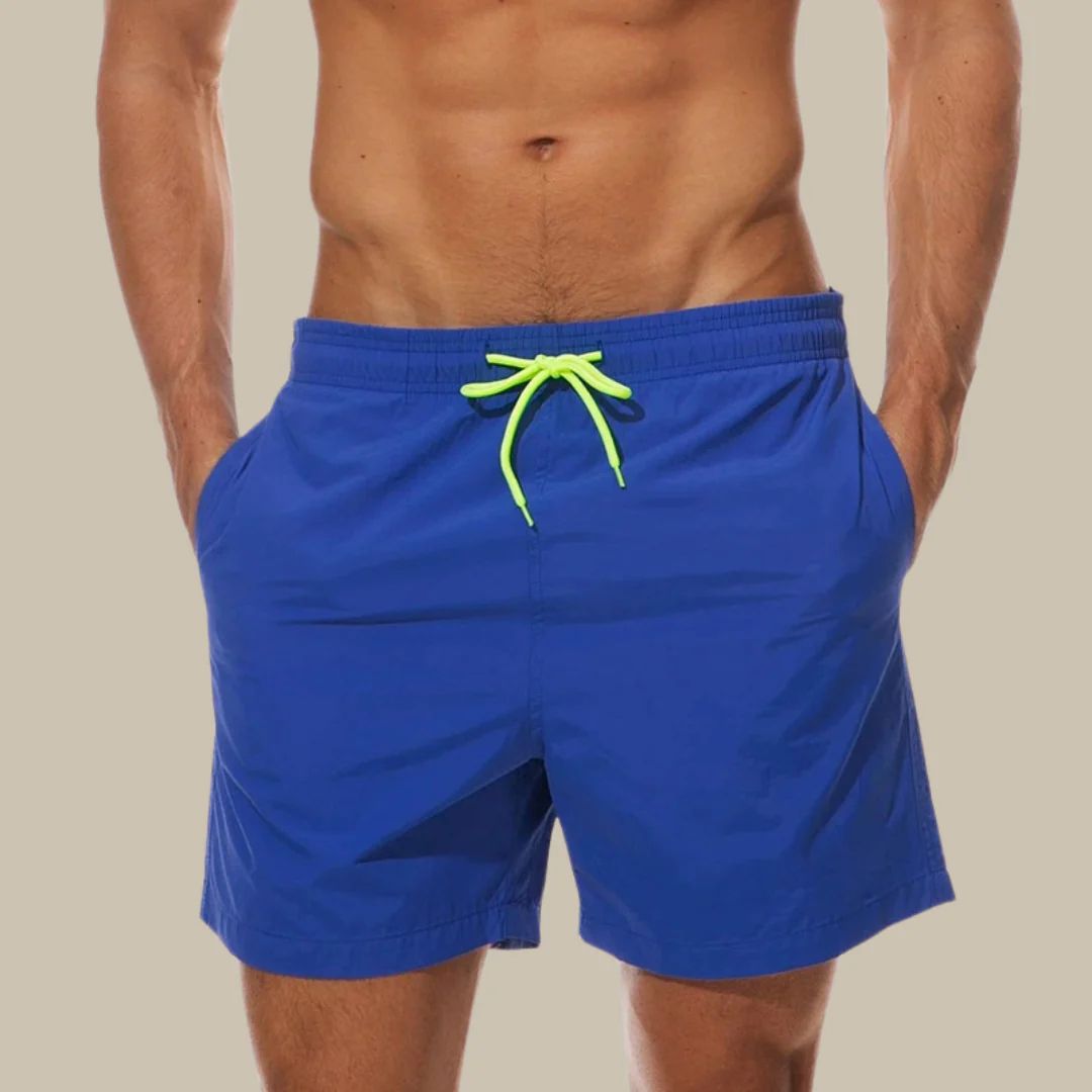 Men's Swimwear | Drawstring Waist Side Pockets Adjustable