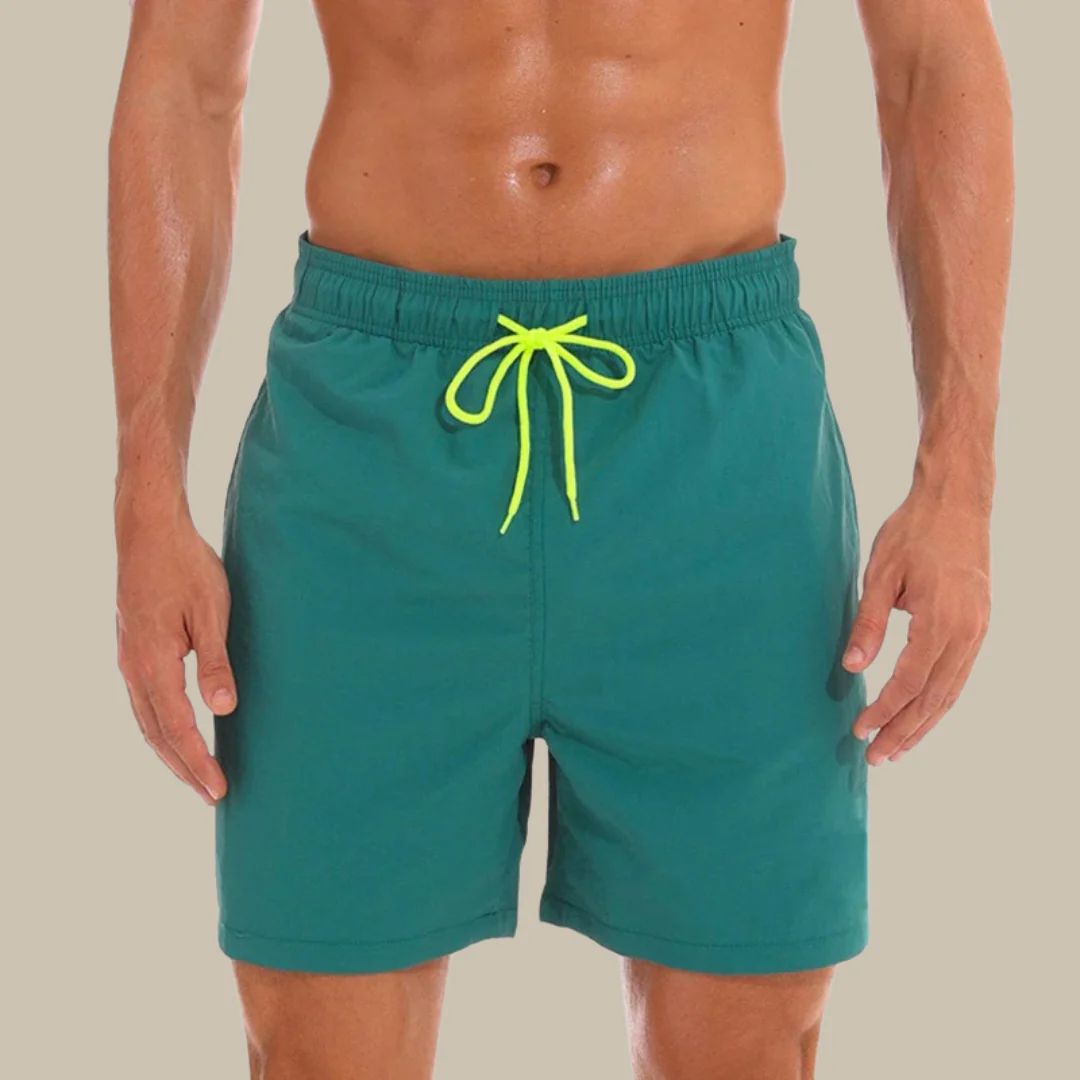 Men's Swimwear | Drawstring Waist Side Pockets Adjustable