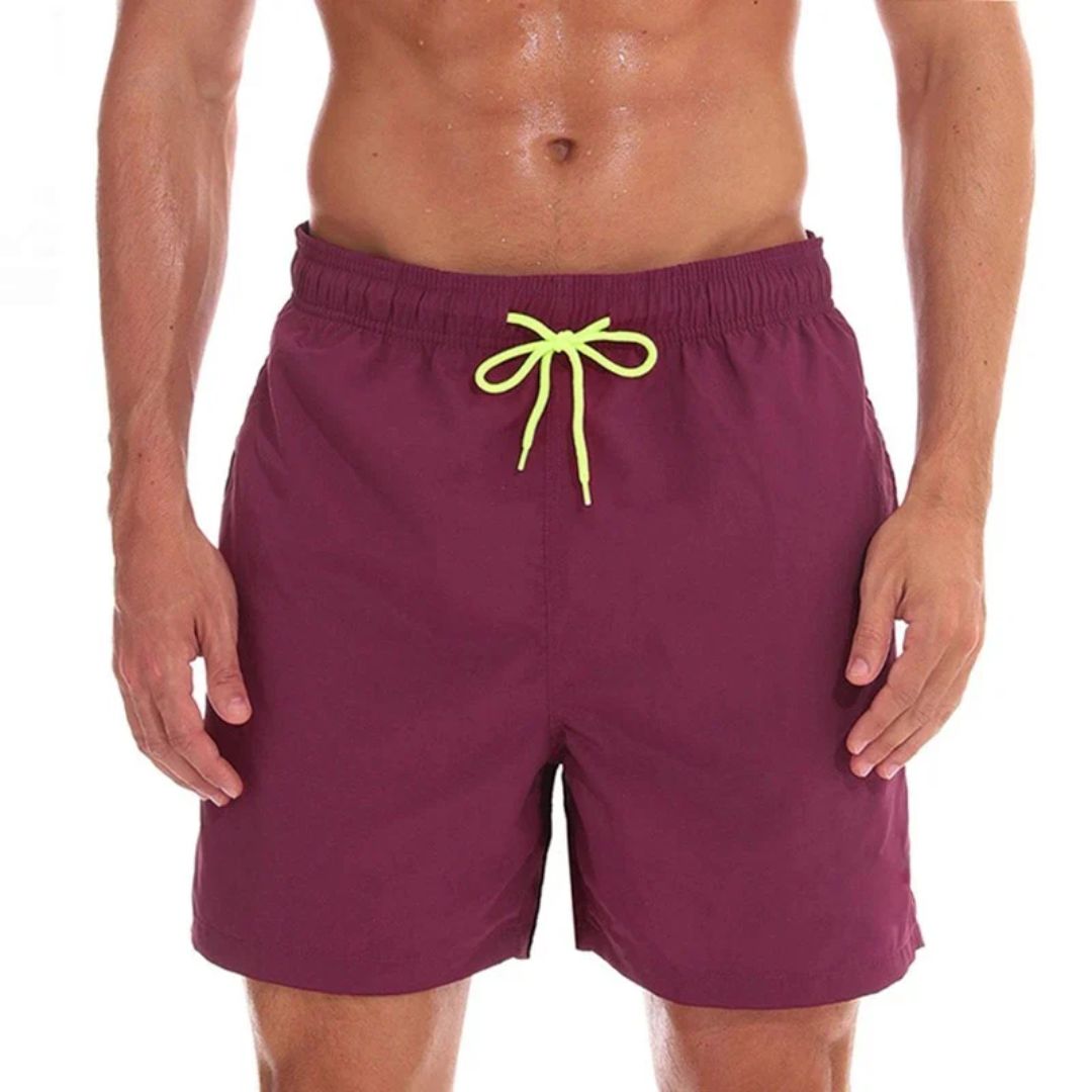 Men's Swimwear | Drawstring Waist Side Pockets Adjustable
