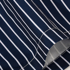 Men's Swimwear | Vertical Striped Drawstring Relaxed Fit