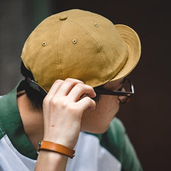 Men's Bucket Hat | Cotton Denim Casual Adjustable