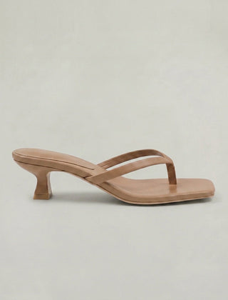 Women's Kitten Heels | Open Toe Strappy Ankle Strap