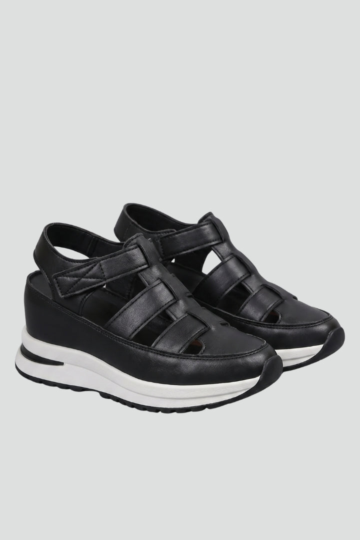 Women's Platform Sandals | Adjustable Straps Cushioned Sole Open Toe