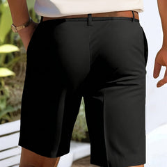 Men's Tailored Shorts | Regular Fit Woven Functional Pockets