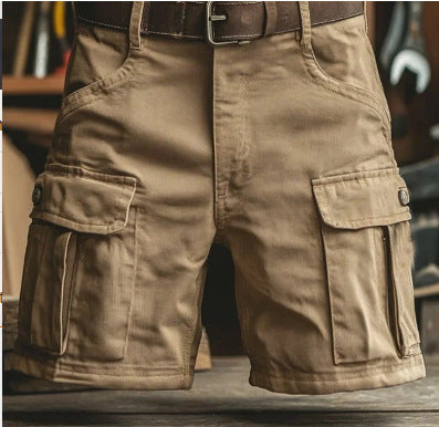Men's Cargo Shorts | Denim Multiple Pockets Relaxed Fit