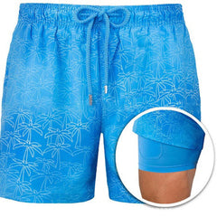 Men's Sport Shorts | Geometric Print Drawstring Quick-Dry