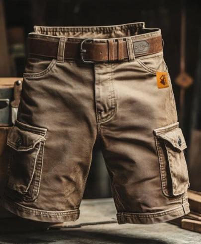 Men's Cargo Shorts | Denim Multiple Pockets Relaxed Fit