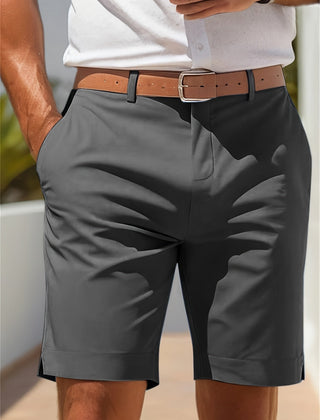 Men's Tailored Shorts | Regular Fit Woven Functional Pockets