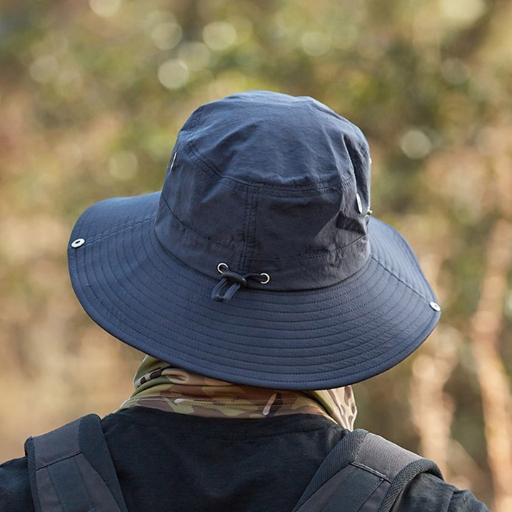 Men's Sun Hat | Wide Brim Breathable Adjustable Strap