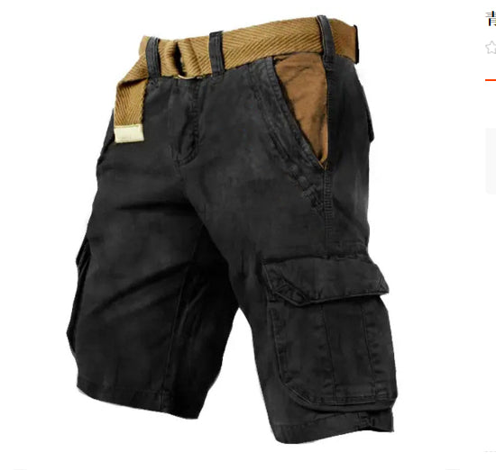 Men's Cargo Shorts | Relaxed Fit Cargo Pockets Utility