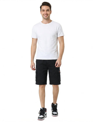 Men's Work Shorts | Cargo Pockets Relaxed Fit Cotton