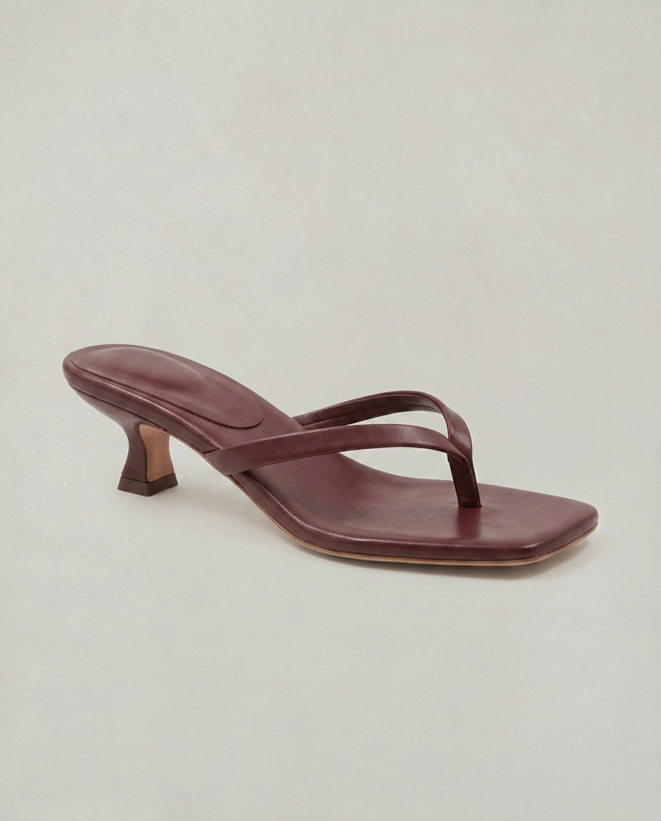 Women's Kitten Heels | Open Toe Strappy Ankle Strap