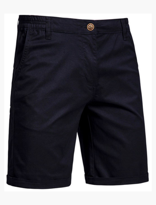 Breathable men's chino shorts, smart casual style. Comfortable for summer, everyday wear & men's fashion.