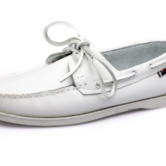 Men's Boat Shoe | Leather Lace Casual Loafer