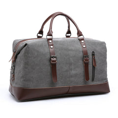Men's Crossbody Bag | Canvas Leather Buckle Straps Shoulder Strap