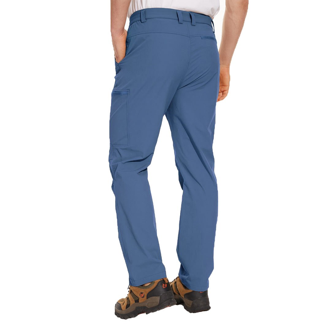 Men's Hiking Pants | Cargo Pockets Quick-Dry Regular Fit