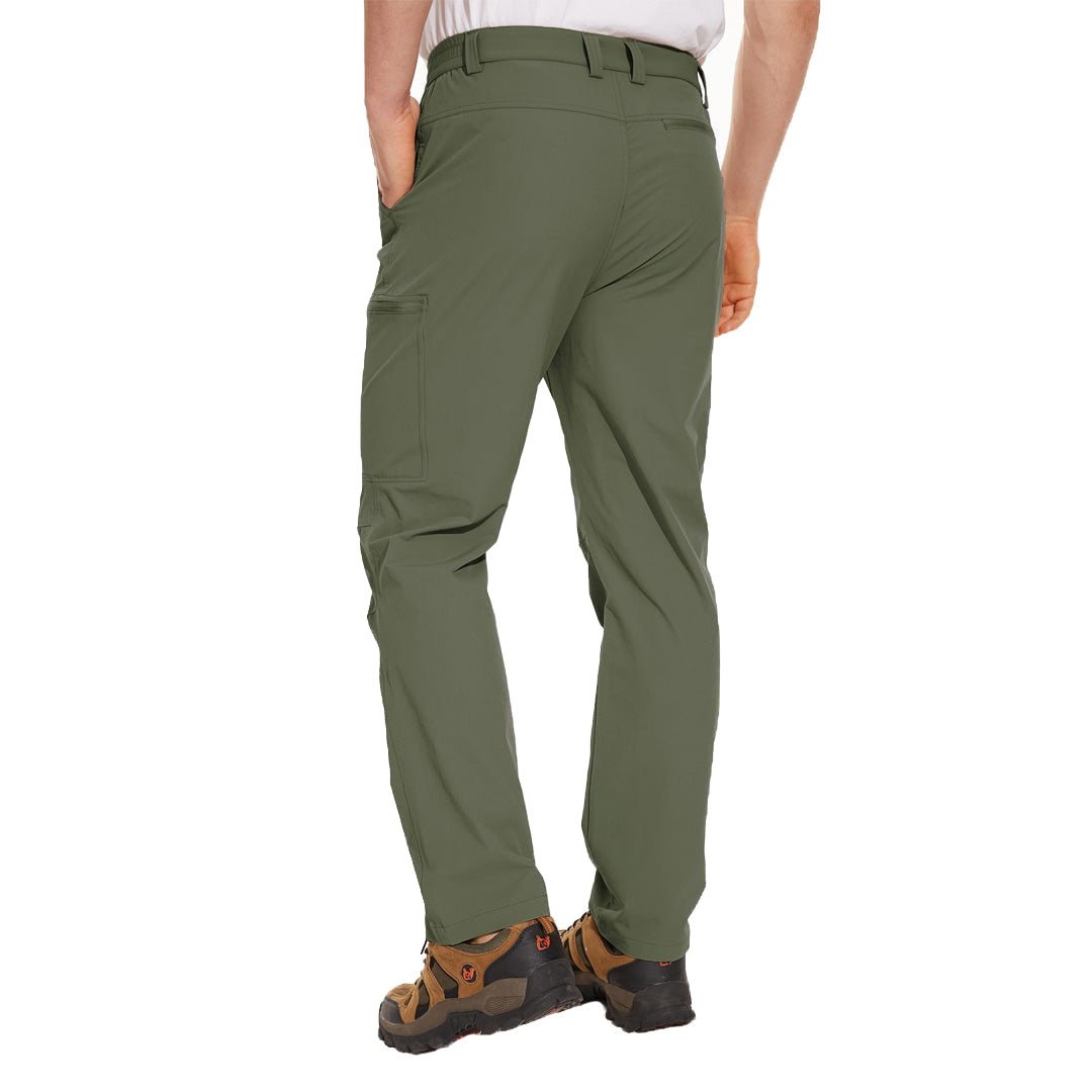Men's Hiking Pants | Cargo Pockets Quick-Dry Regular Fit