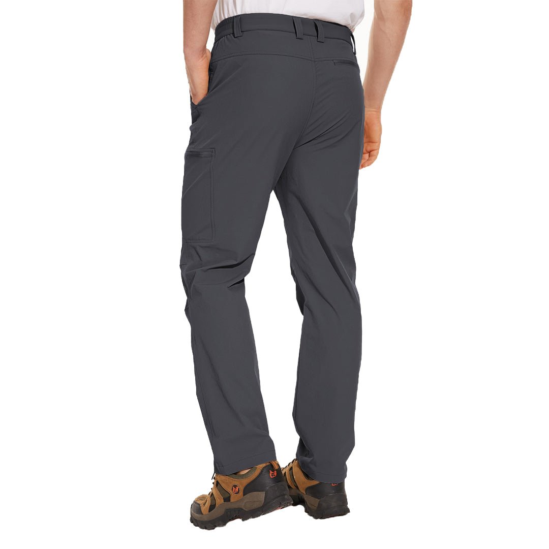 Men's Hiking Pants | Cargo Pockets Quick-Dry Regular Fit